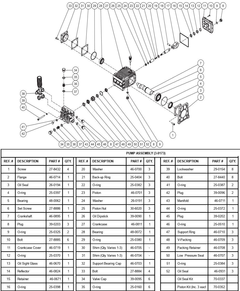 mitm 3-0173 pUMP BREAKDOWN